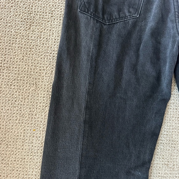 Two-tone grey denim Rag & Bone wide-leg jeans. Size 27 - Picture 2 of 5